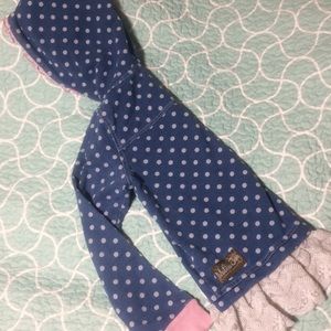 Matilda Jane denim hooded jacket- Size 10 girls